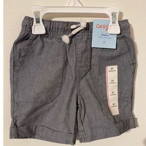 Cat & Jack Boys Shorts Grey SZ 3T